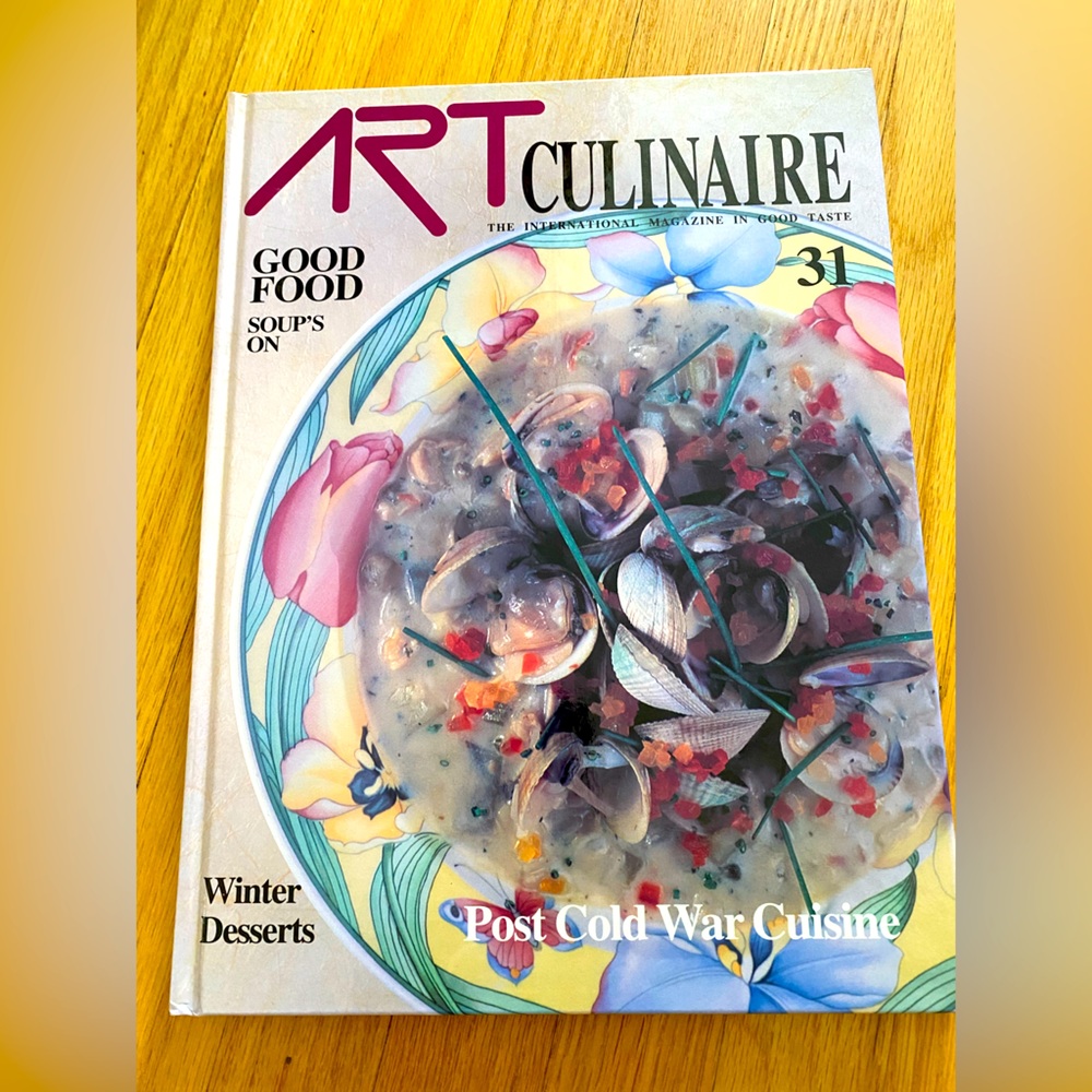 Art Culinaire International book magazine chef foodie cookbook #31 1994 cook eat